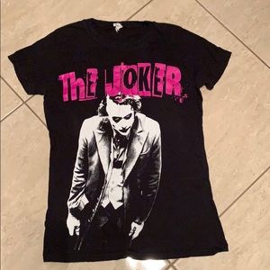 The joker T-shirt Heath Ledger L